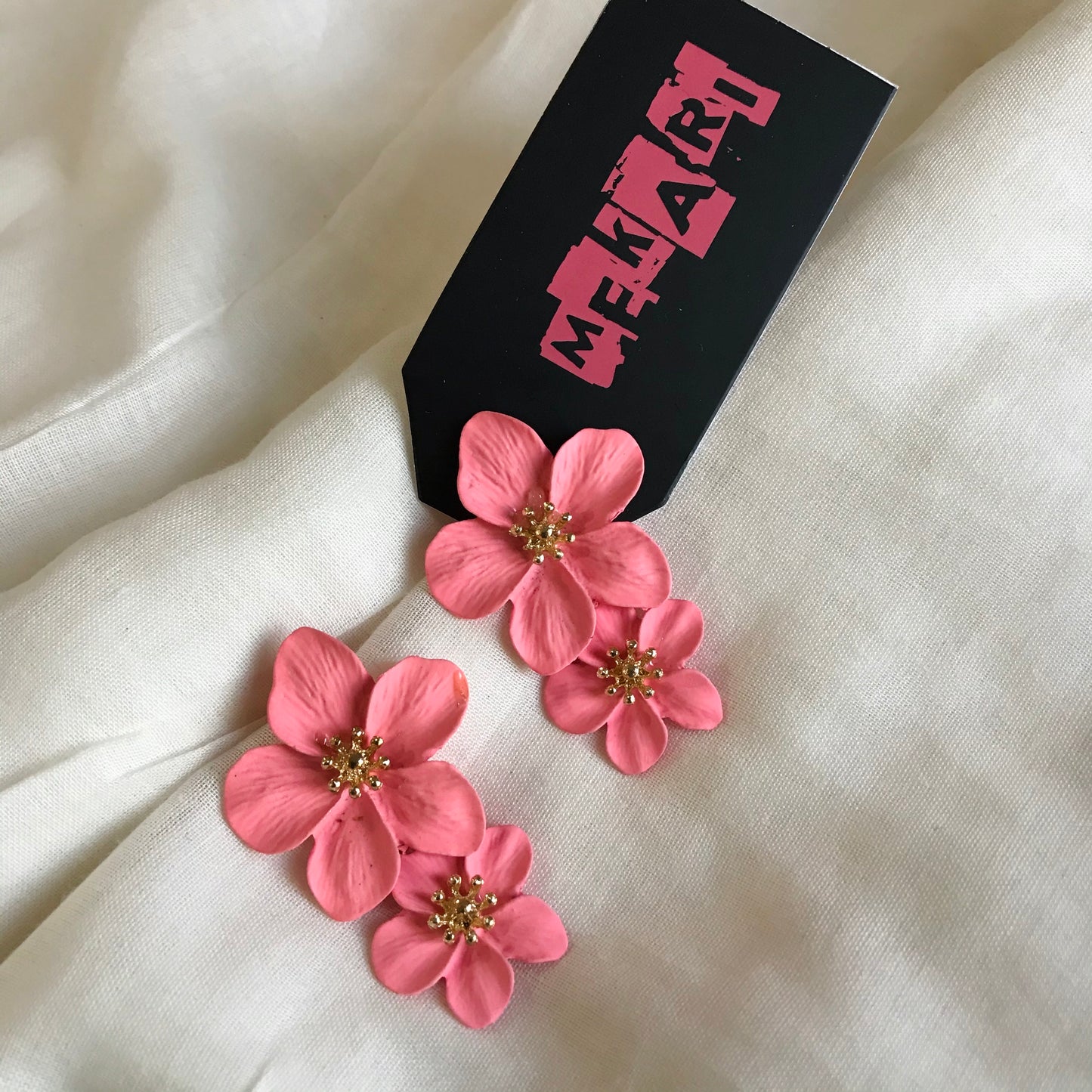 DUAL FLOWER STUD
