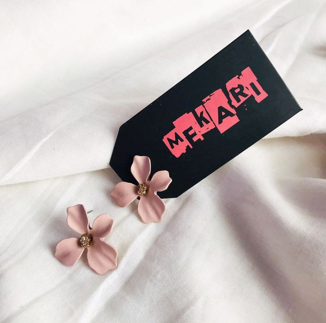 4 PETAL FLOWER STUD
