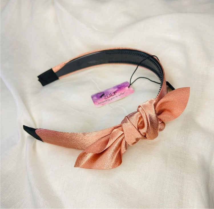 SILK KNOTED HEADBAND