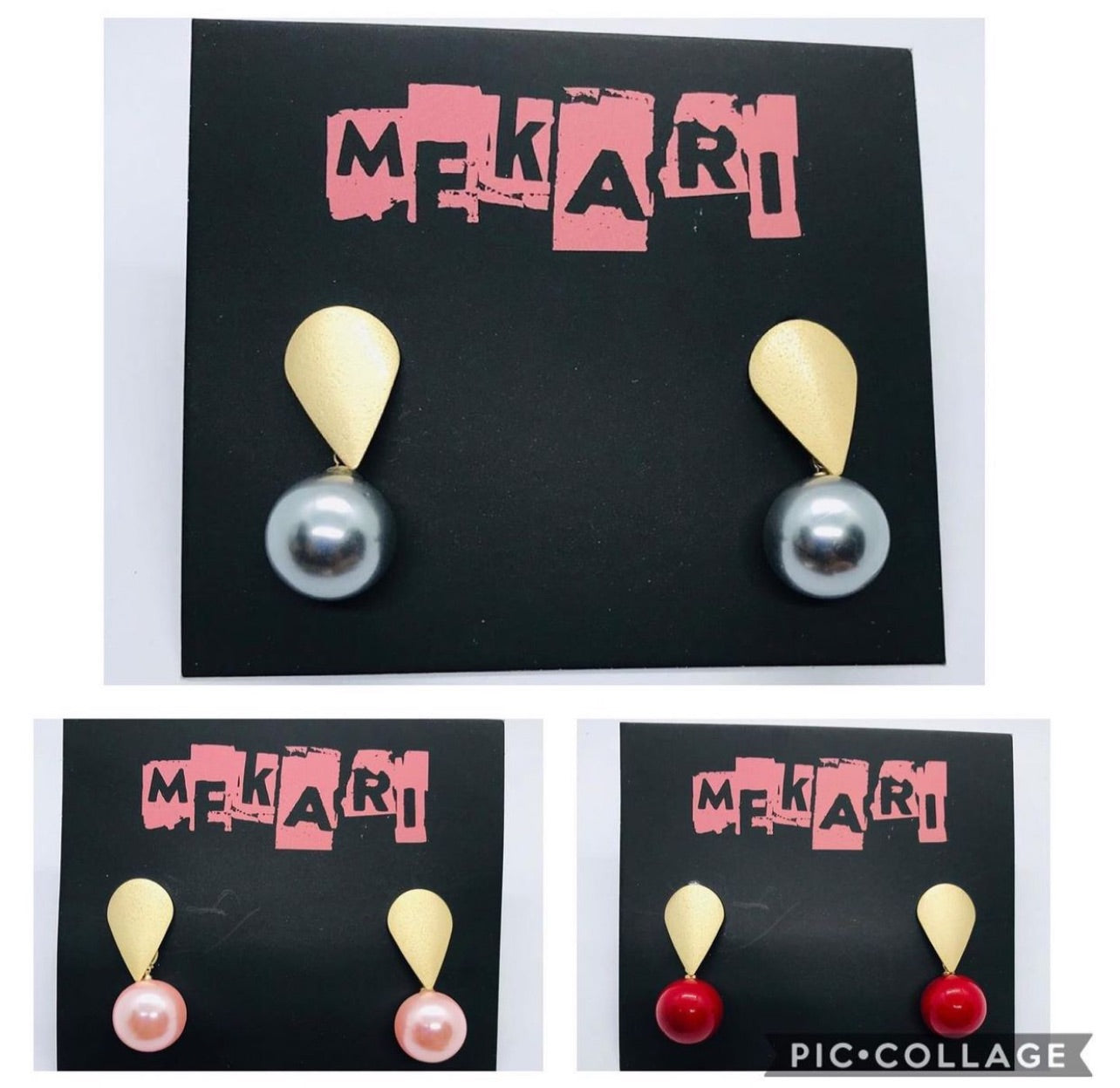 PACK OF PEARL STUDS