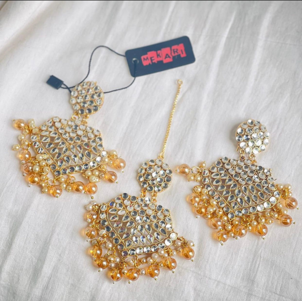 MIRROR TEEKA SET