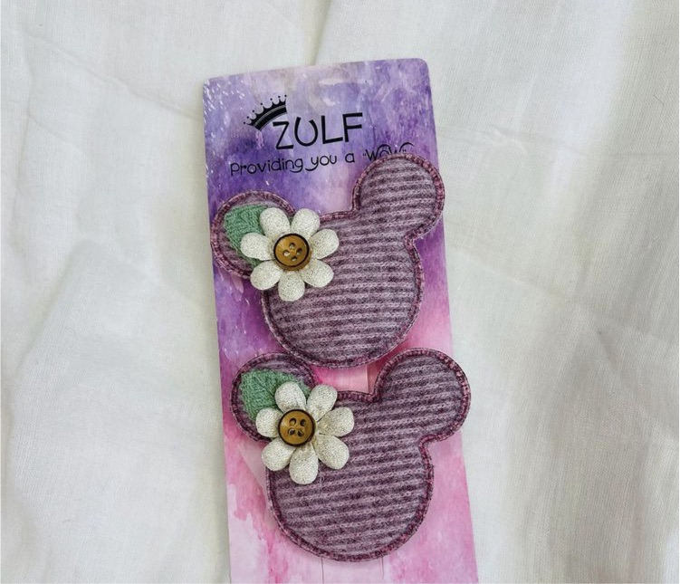 BUNNY HAIR CLIPS
