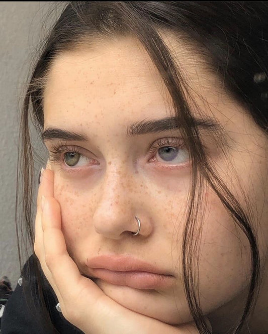 SILVER PLAIN NOSERING PAIR