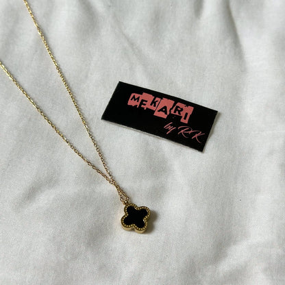 Dual Sided Clover Necklace