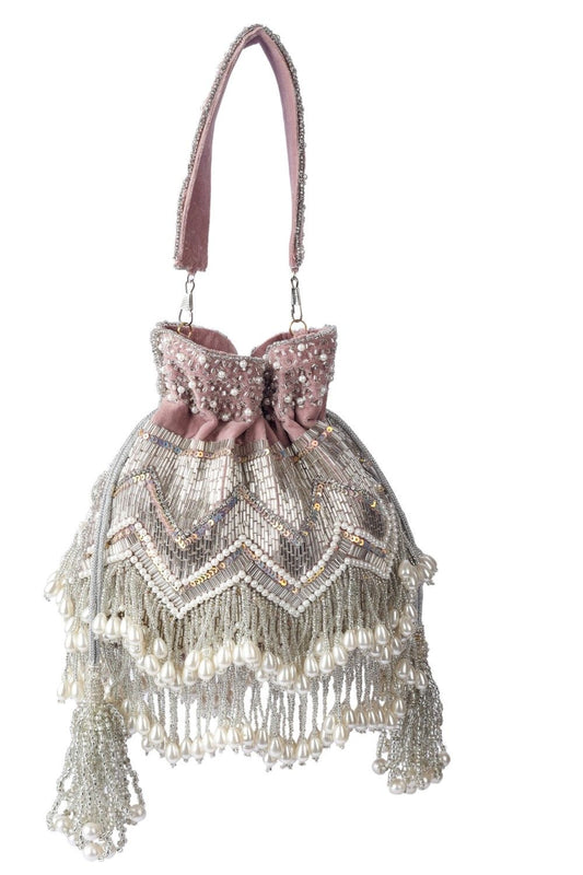 Pink Potli Clutch