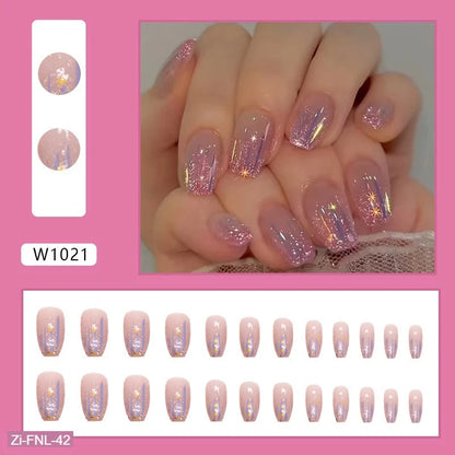 Pastel Pink Nails