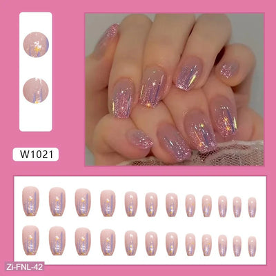 Pastel Pink Nails