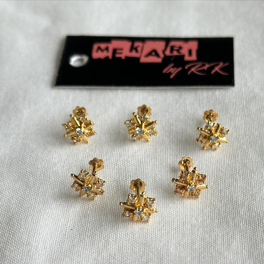 Snowflake Nosepin