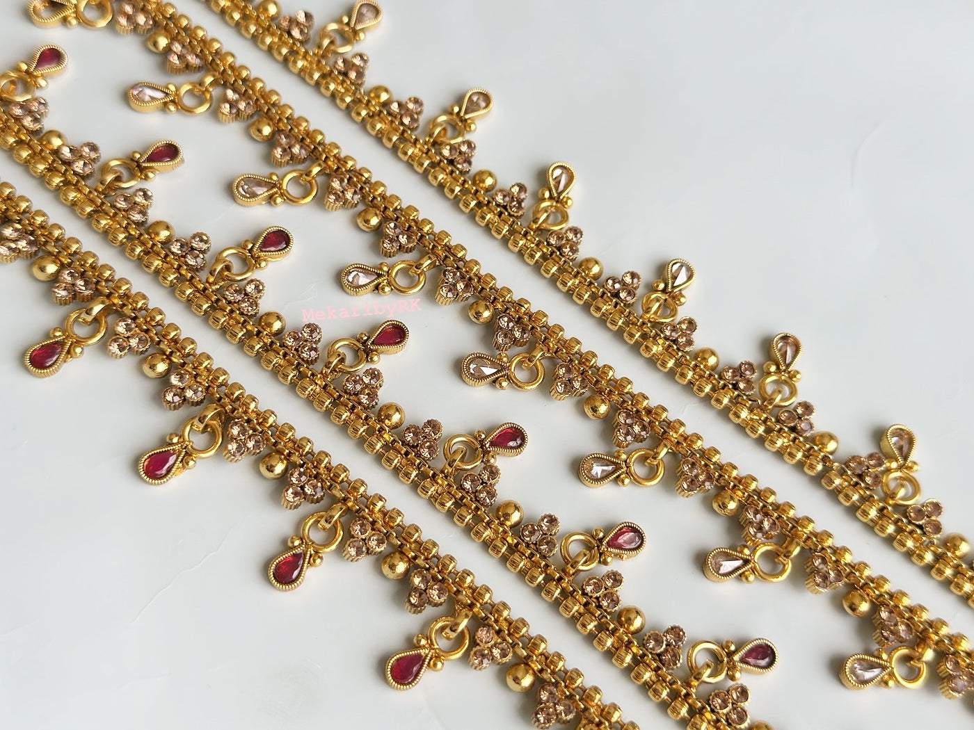 Polki Glow Anklet