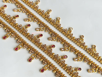 Polki Glow Anklet
