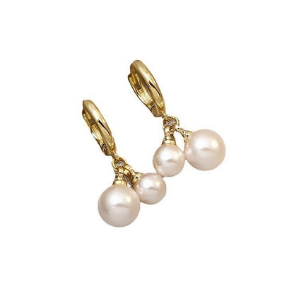 Pearl Whisper Hoops