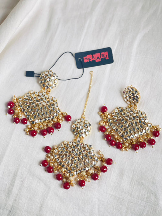 MIRROR TEEKA SET