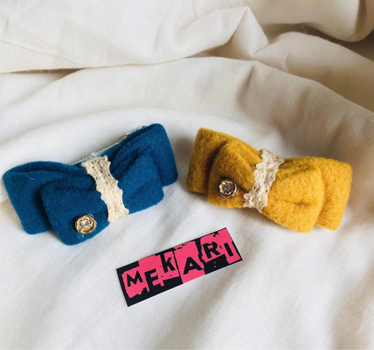 Double Bow Barrette