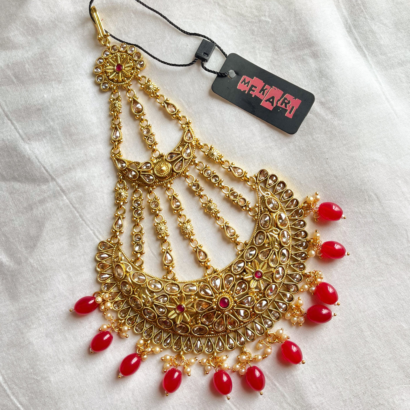 Bridal Jhumar (RED)