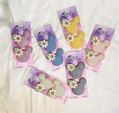 BUNNY HAIR CLIPS